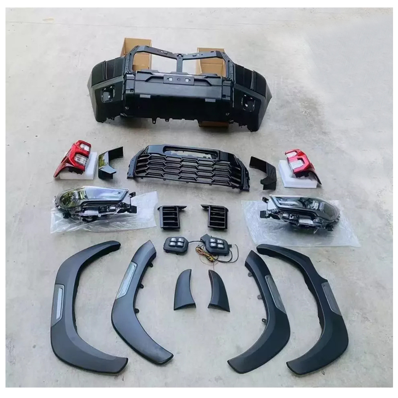 Full Sets Hilux Revo Upgrade Bodykits Conversion Front Bumper Body Kits Auto Spare Accessories with Fender Flare