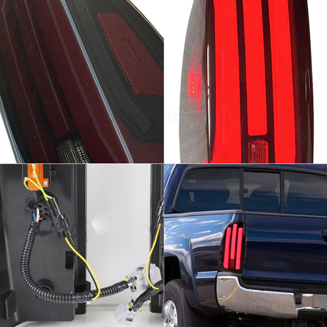 Pickup Truck LED Rear Lights Auto Accessories Taillight Tail Lamp for Tacoma 2005+ Car Accessories