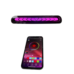Car Brake Lights Controllable Colorful Pickup Truck Roll Bar Brake Lights Universal for Hilux Revo Ranger Dmax