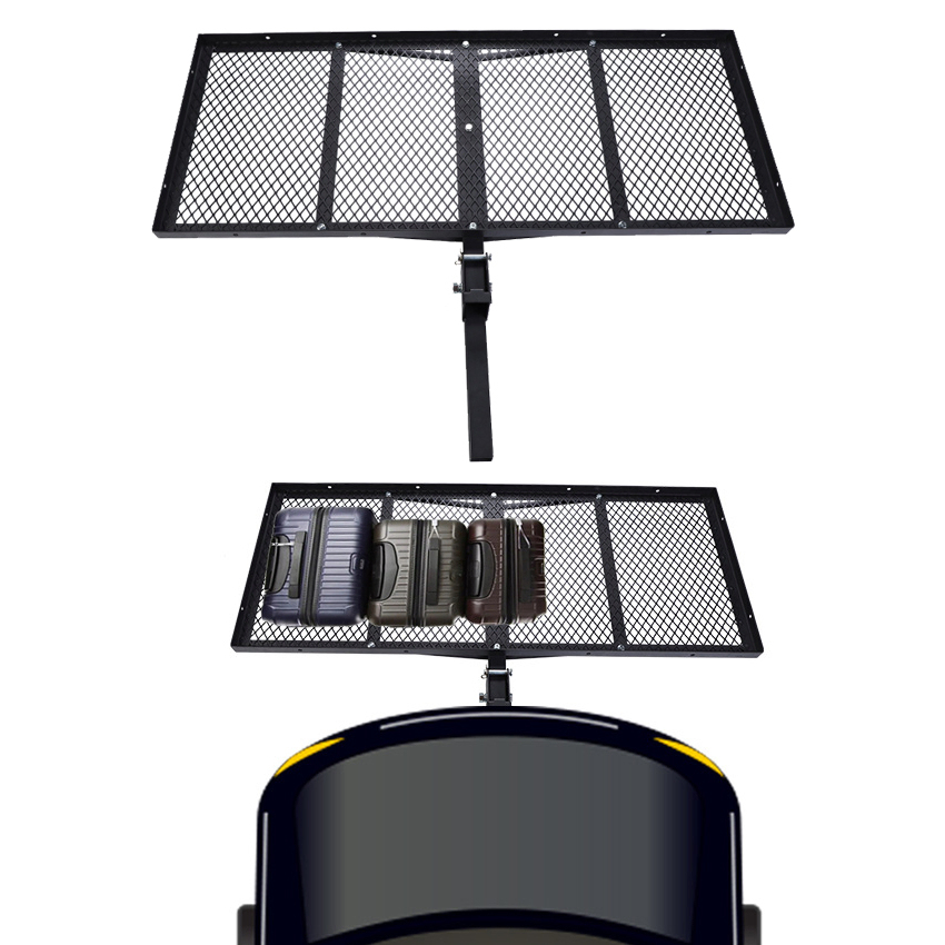 Truck Mounted Luggage Rack Storage Roof Rack 4WD Truck Rear Luggage Basket Universal for Hilux Revo Dmax Trucks
