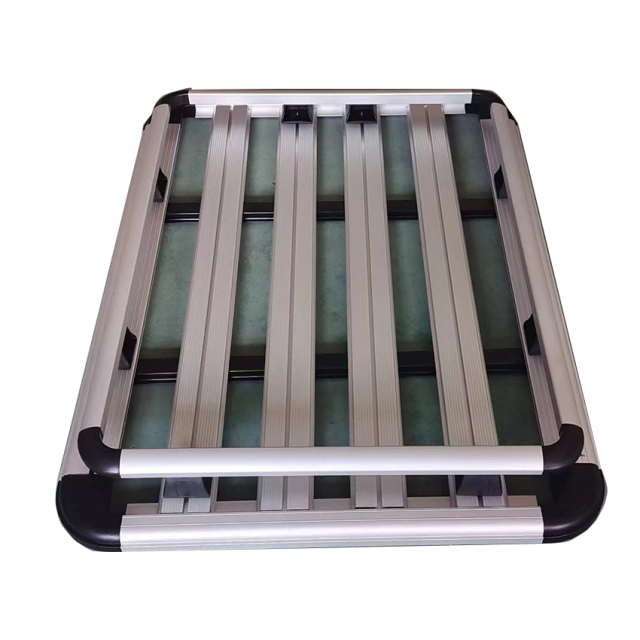 Manufacturer New 4X4 Heavy Duty Truck Steel Roof Cargo Luggage Aluminium Platform Luggage Carriers Basket Cross Roof Rack