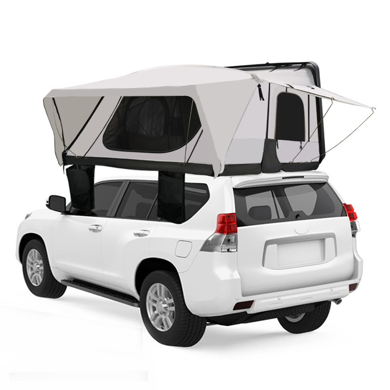 Youngsoul Overland Car Multi Angle Awning Pop up Aluminum Triangular Hard Top Roof Top Tent