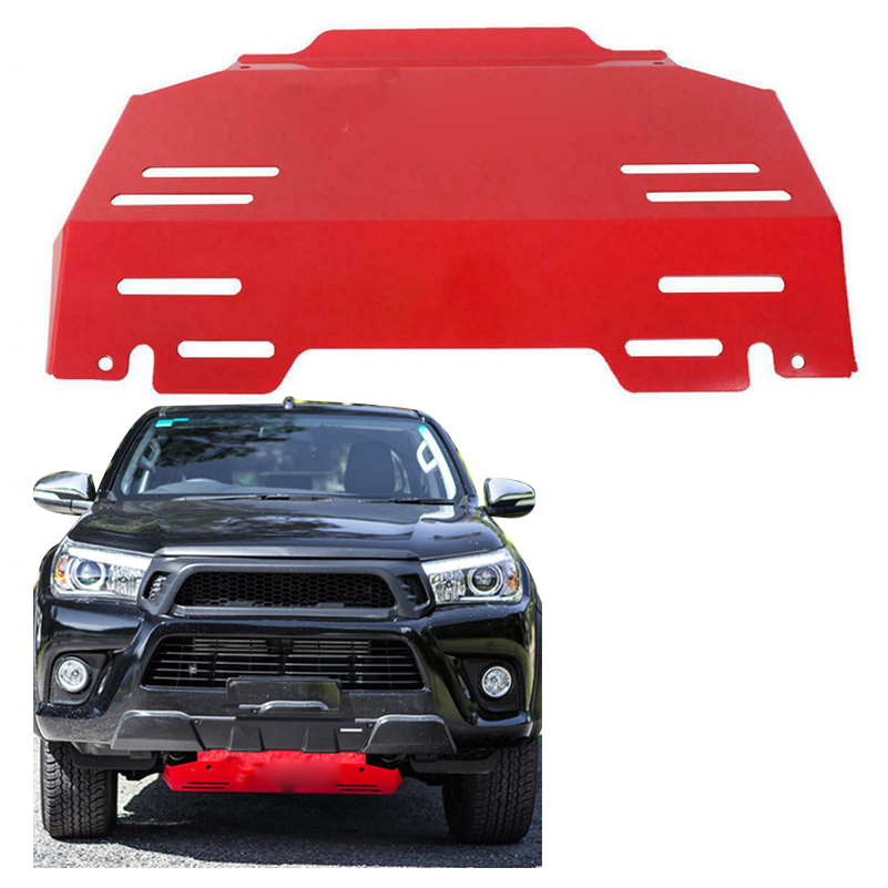 Factory Wholesale Skid Plate for Hilux Rocco 4WD Exterior Accessories Engine Protecting Steel Under Engine Guard Cover