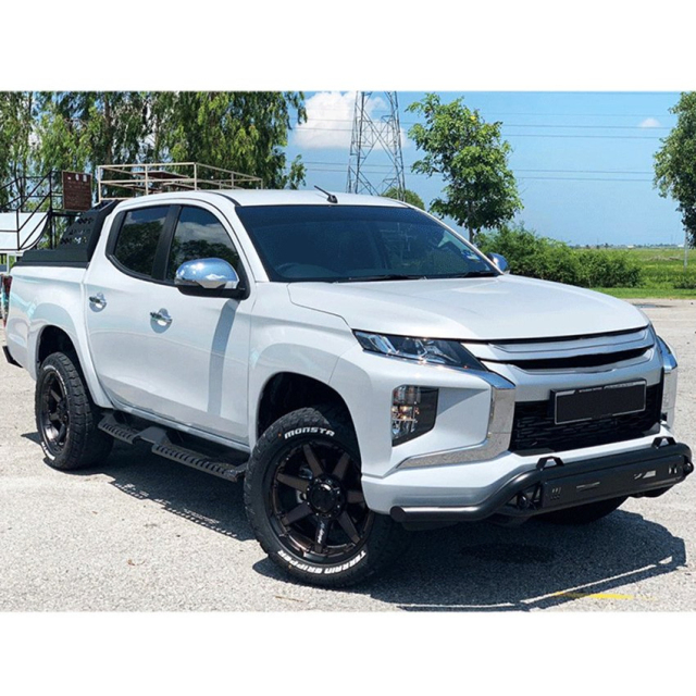 Steel Black Factory Price 4X4 Car Step Board Side Step Bar Running Board for Hilux Ford Ranger Isuzu Dmax