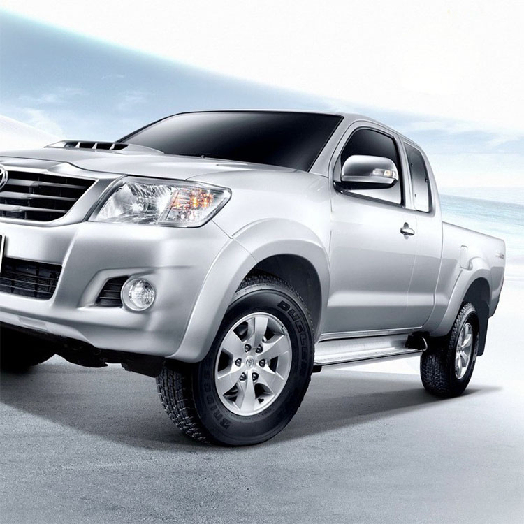 Original Pick up Car Aluminum Running Board Sidesteps Nerf Bar for Hilux Vigo 2012-2014