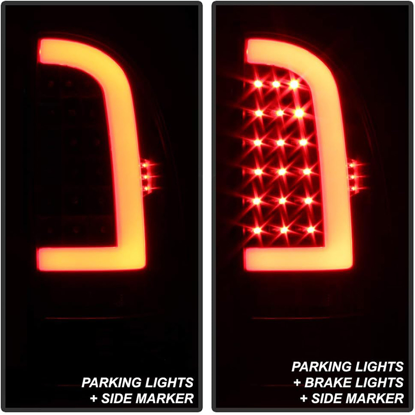 2PCS Car Rear Light 4runner Body Spare Accessories for Toyota Tacoma 2024 LED Daytime Running Tail Lights