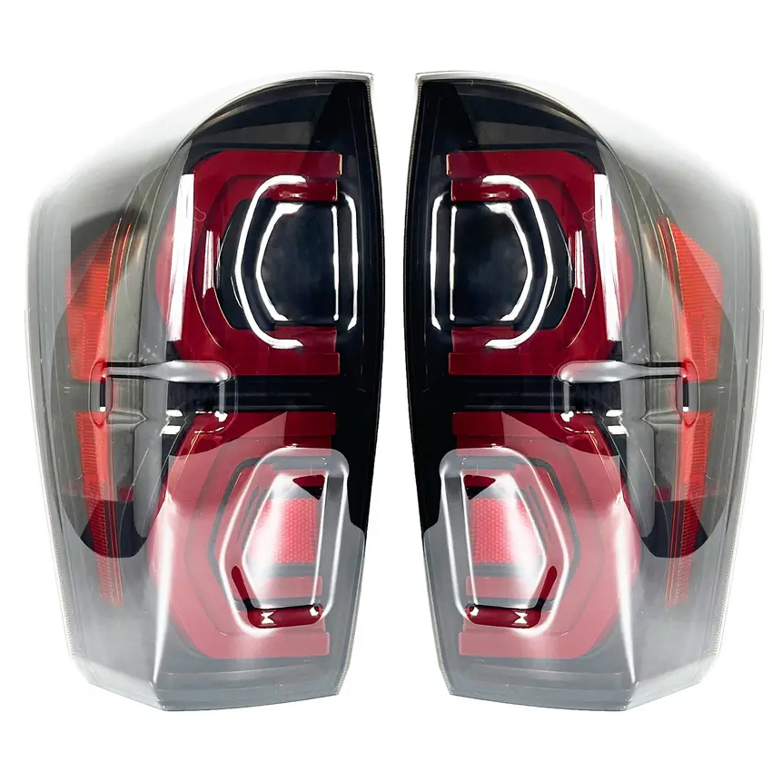 Red Taillight Backlight Back Rear Lights Tail Lamp Dynamic Tail Light for Tacoma 2016-2022