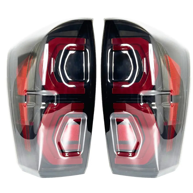 Red Taillight Backlight Back Rear Lights Tail Lamp Dynamic Tail Light for Tacoma 2016-2022