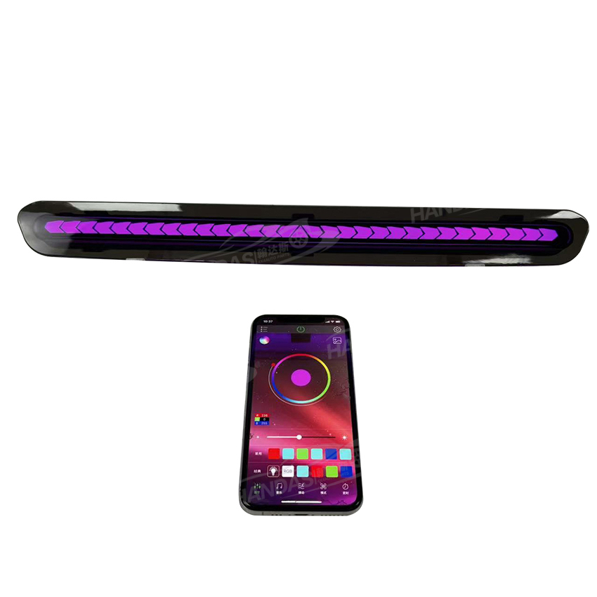 Car Brake Lights Controllable Colorful Pickup Truck Roll Bar Brake Lights Universal for Hilux Revo Ranger Dmax