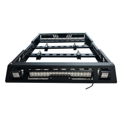 Roof Top Cargo Rack for Pickup Offroad Auto Spare Parts and Luggage Roof Cargo with LED Light