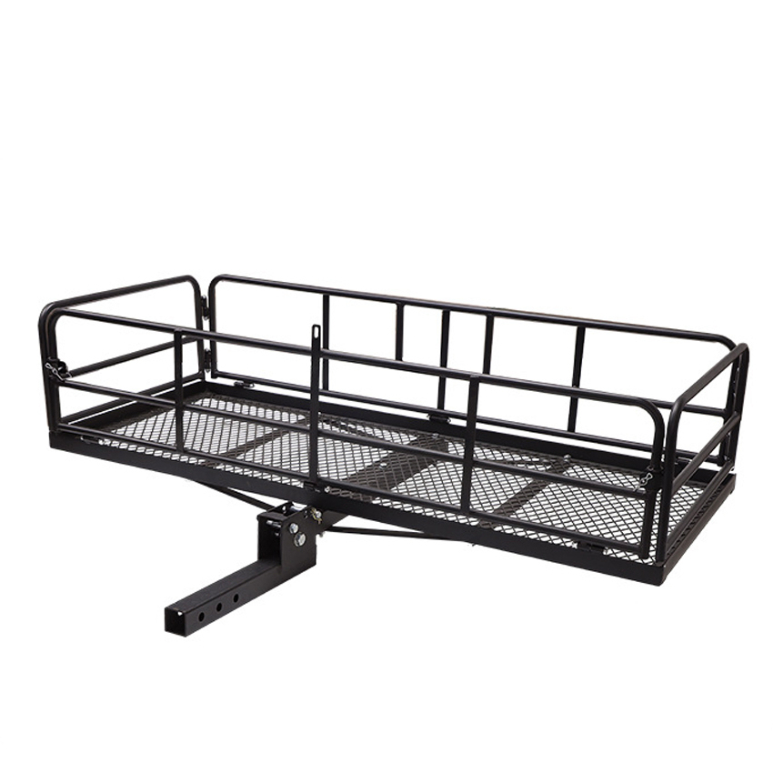 Pickup Offroad Truck Exterior Parts Cargo Trailer Car Hitch Mount Compact Cargo Carrier Rear Luggage Rack