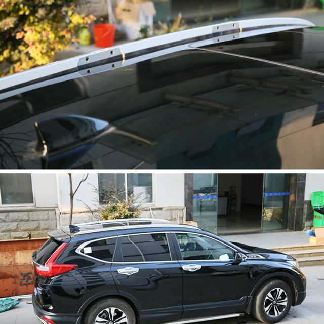 Factory Direct Sales Silver Car Luggage Rack Side Rails Roof Rails for Honda 2017-2020 CRV Roof Racks