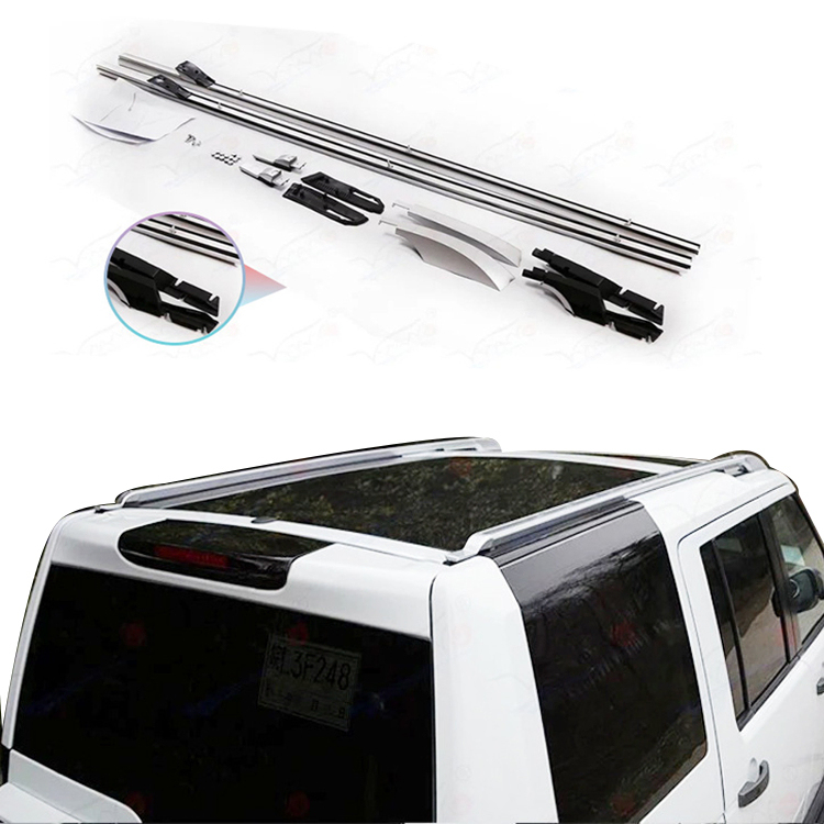 SUV Car Accessories Aluminium Original Roof Rack Rails for Land Rover Discovery Rooftop Rails