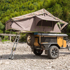 Youngsoul 4X4 Truck SUV Soft Shell Camping Car Roof Top Tent with Annex Room