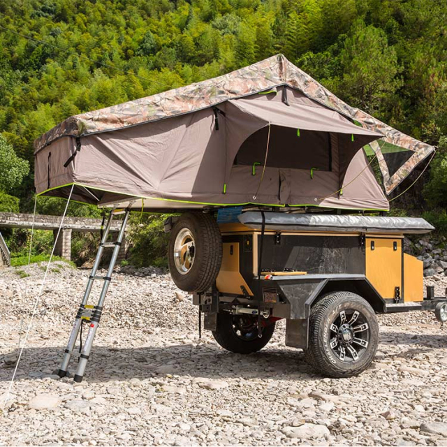 Youngsoul 4X4 Truck SUV Soft Shell Camping Car Roof Top Tent with Annex Room