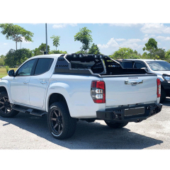 Steel Black Factory Price 4X4 Car Step Board Side Step Bar Running Board for Hilux Ford Ranger Isuzu Dmax