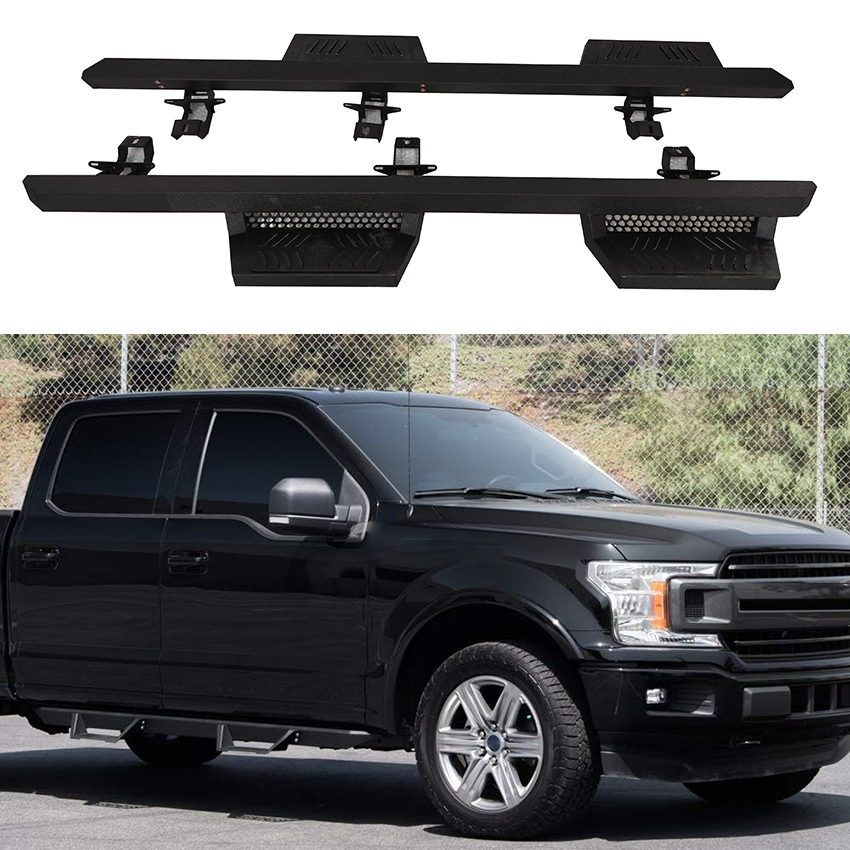 Factory Original Style Universal Steel Side Step Running Board Nerf Bar for Hilux Revo Ranger