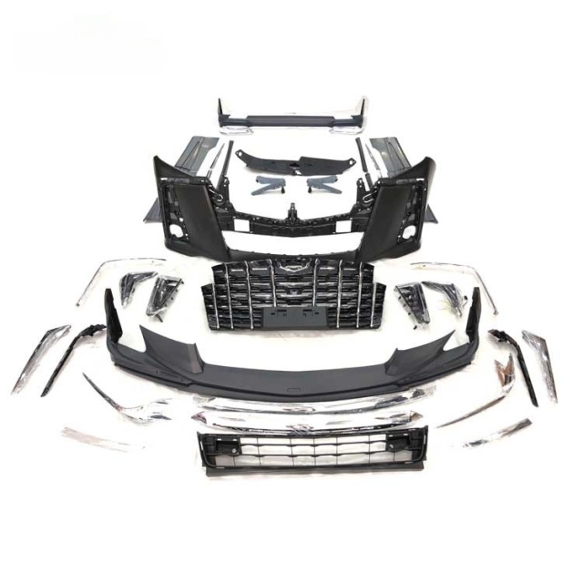 High Fitment PP Material Front Bumper Body Kits Alphard Sc Body Kit Bumper Grille for Alphard 2019+