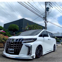 for Toyota Alphard 2019-2021 Old Upgrade to New Body Kit Auto Modifications Front Spare Body Kits
