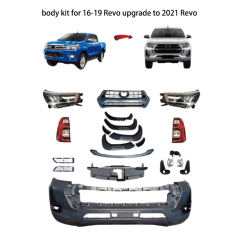 Auto Spare Parts Bodykits Revo Rocco Car Front Bumper Grille Accessories for Toyota Hilux Gr Sport Body Kit