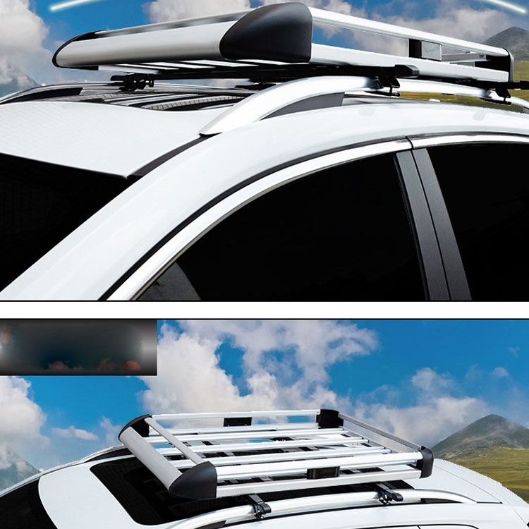 High Quality Aluminum Alloy Roof Luggage Rack Specially Designed for off-Road Pickup Trucks Roof Mount Placement