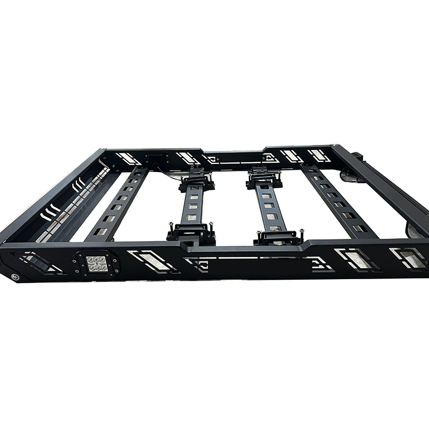 Roof Top Cargo Rack for Pickup Offroad Auto Spare Parts and Luggage Roof Cargo with LED Light