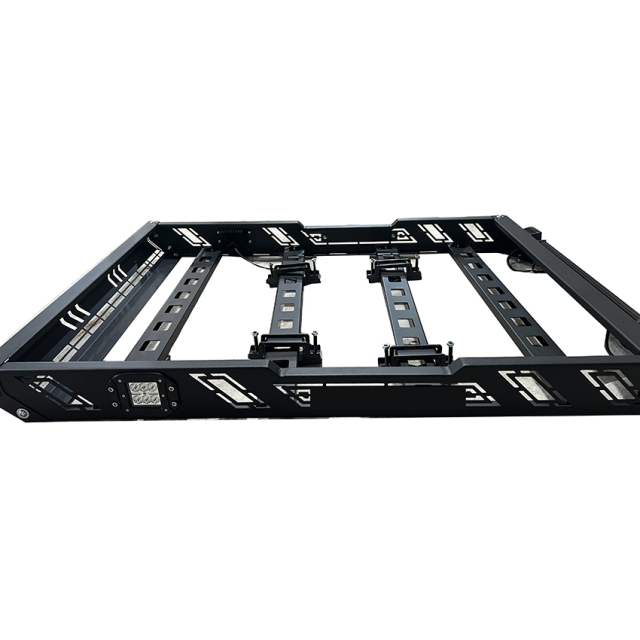 Roof Top Cargo Rack for Pickup Offroad Auto Spare Parts and Luggage Roof Cargo with LED Light