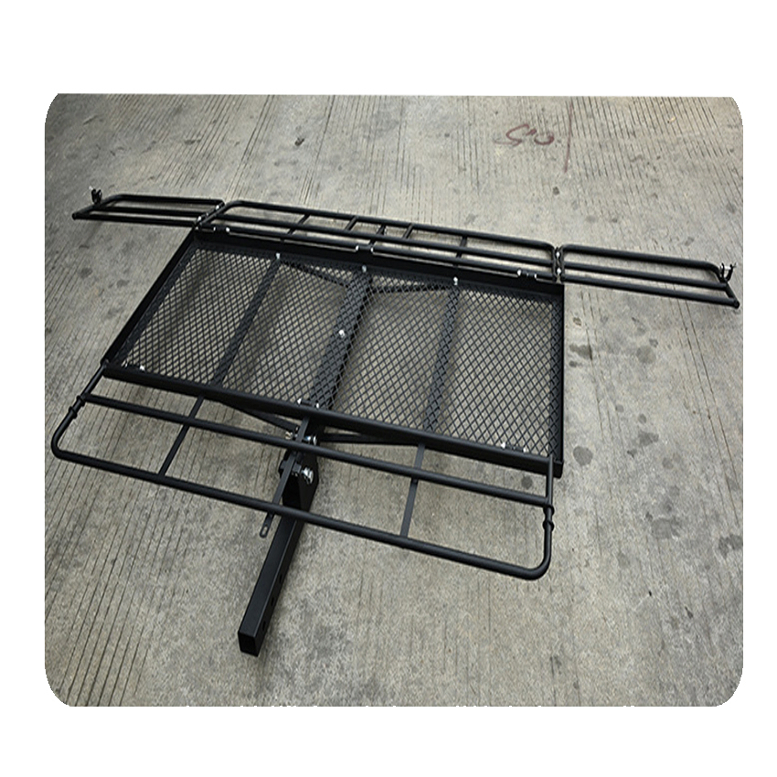 Pickup Offroad Truck Exterior Parts Cargo Trailer Car Hitch Mount Compact Cargo Carrier Rear Luggage Rack