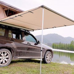 Aluminium Pop up Rooftop Tent Hard Shell Camping SUV Jeep Truck Car Waterproof Roof Side Tent with Ladder