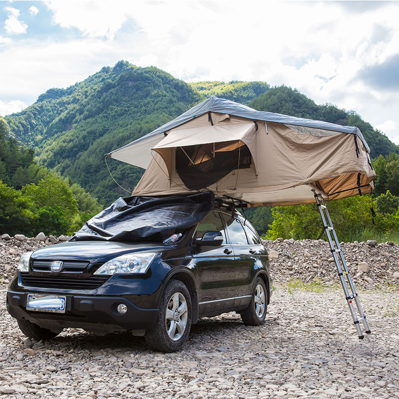 Youngsoul 4X4 Truck SUV Soft Shell Camping Car Roof Top Tent with Annex Room