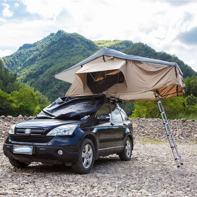 Youngsoul 4X4 Truck SUV Soft Shell Camping Car Roof Top Tent with Annex Room