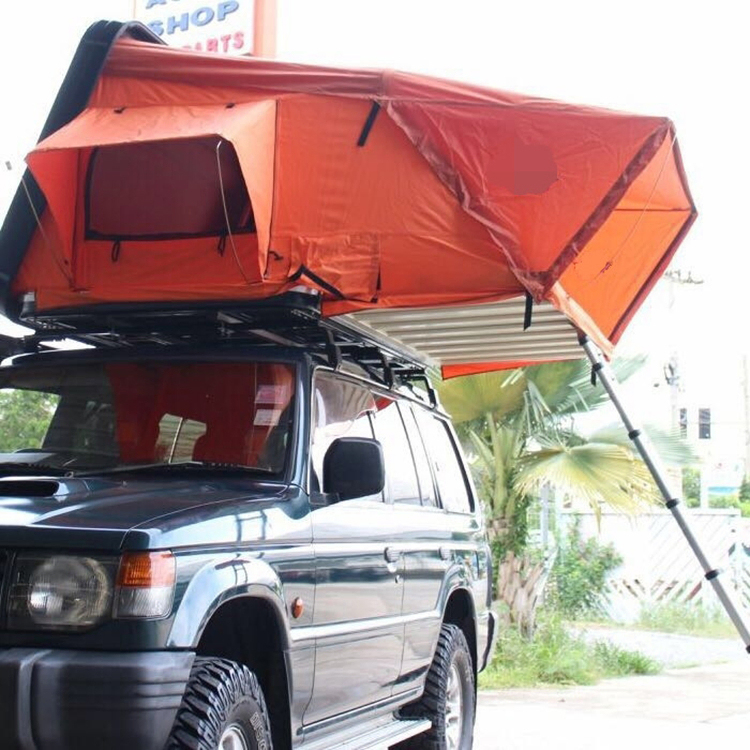 Youngsoul Overland Car Multi Angle Awning Pop up Aluminum Triangular Hard Top Roof Top Tent