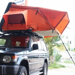 Youngsoul Overland Car Multi Angle Awning Pop up Aluminum Triangular Hard Top Roof Top Tent
