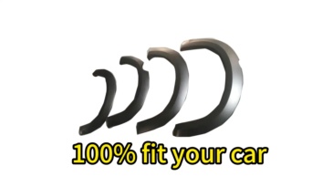 off-Road Replacement Accessories ABS Wheel Fender Flares Kit Wheel Flares for Chevrolet Colorado 2016+