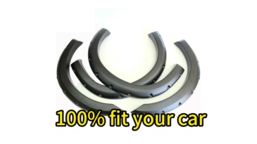 Truck Body Spare Accessories Wheel Eyebrow Protector Lip Sticker Trim Fender Flare for Mazda Bt50 2021+