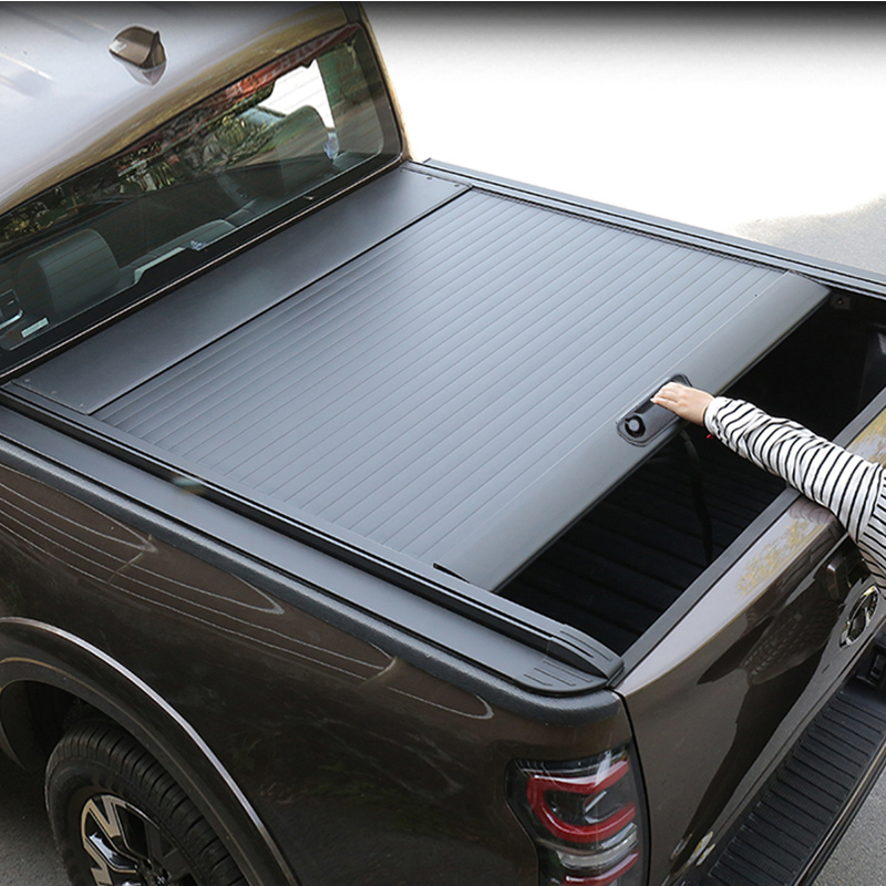 New Arrival Manual Push-Pull Tonneau Cover with Two Lock for Pickup Hilux Triton Ranger Truck Accessories