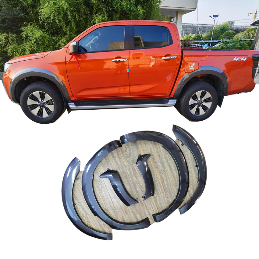 D-Max Spare Accessories 4X4 Wheel Arch Fender Flares Truck Body Spare Parts Accessories Factory