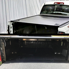 New Arrival Manual Push-Pull Tonneau Cover with Two Lock for Pickup Hilux Triton Ranger Truck Accessories