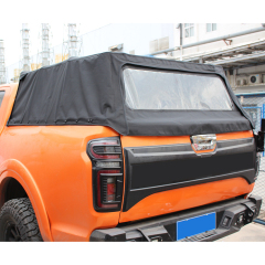 Customized 4X4 Waterproof Soft Type Hardtop High Cover Pickup Truck Canopy Factory Directly for Toyota Hilux Revo Ranger Dmax