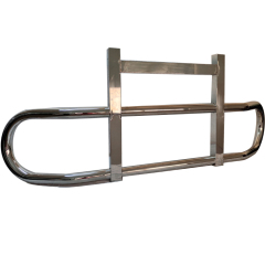 Semi Big Trucks Stainless Steel Front Bumper Bull Bar Deer Grille Guard Front Deer Guard for Freightliner Cascadia