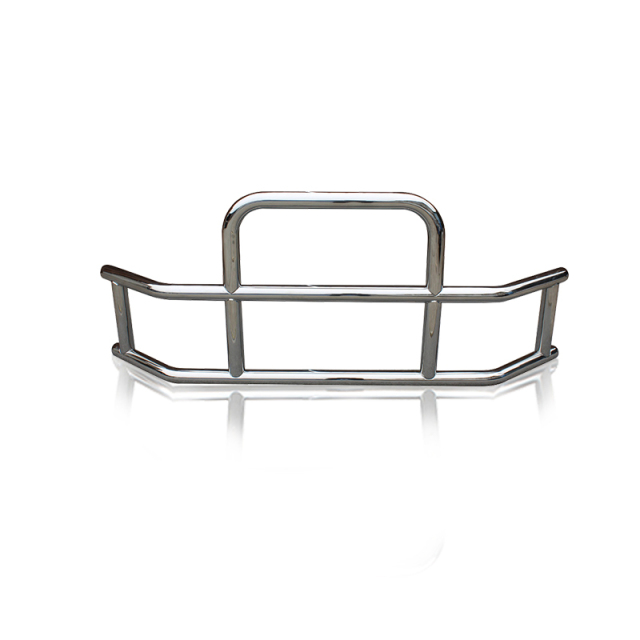 Hot Selling Front Moose Bumper Custom Steel Front Bumper Deer Guard for Vnl Kenworth Cascadia Semi Truck Accessories