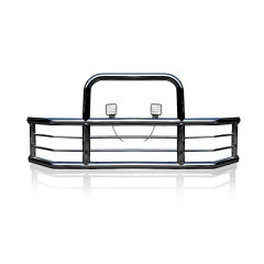 Front Bumper Grill Guard Deer Herd Bumper Brush Moose Bumper Guard for Freightliner Cascadia 2008-2017 Semi Trucks