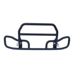 Factory Wholesale Front Protection Heavy Duty Thick Anti-Collision 201 Black Color Truck Deer Guard for Volvo Vnl Freightliner Cascadia International Prostar