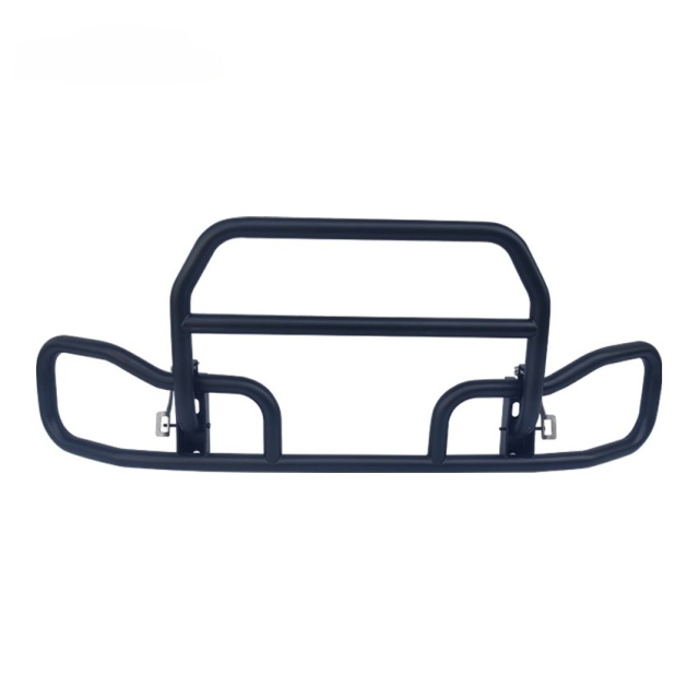 Factory Wholesale Front Protection Heavy Duty Thick Anti-Collision 201 Black Color Truck Deer Guard for Volvo Vnl Freightliner Cascadia International Prostar