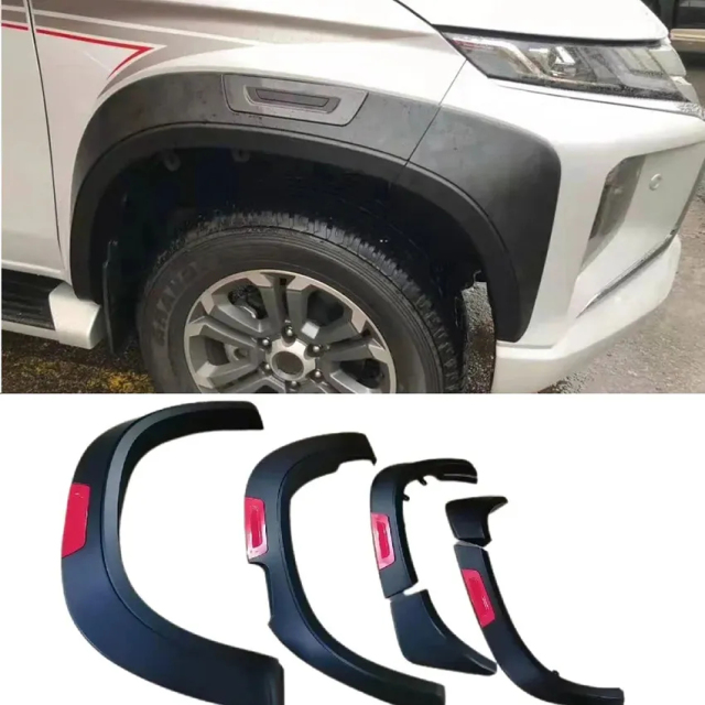 Factory Wholesale New Arrival ABS Wheel Fender Wheel Arch Fender Flares for Mitsubishi Triton L200