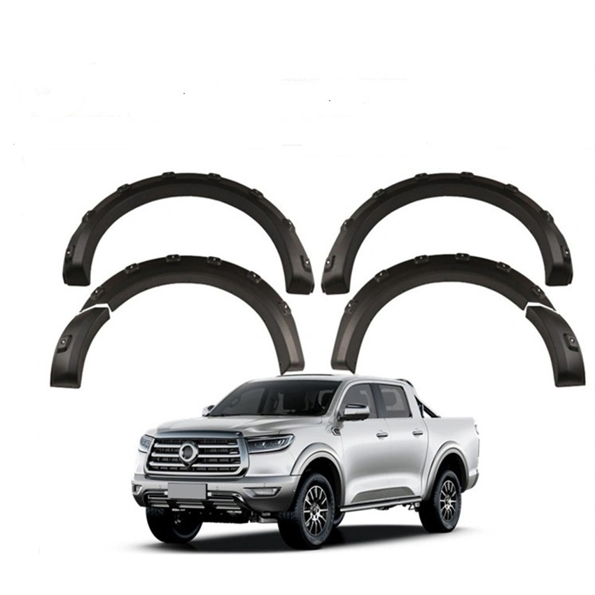 Truck Body Spare Accessories Wheel Eyebrow Protector Lip Sticker Trim Fender Flare for Mazda Bt50 2021+