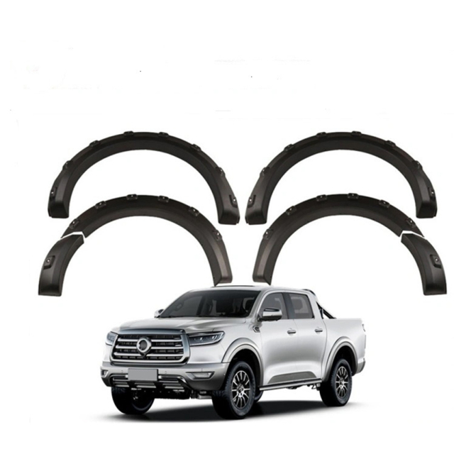Truck Body Spare Accessories Wheel Eyebrow Protector Lip Sticker Trim Fender Flare for Mazda Bt50 2021+