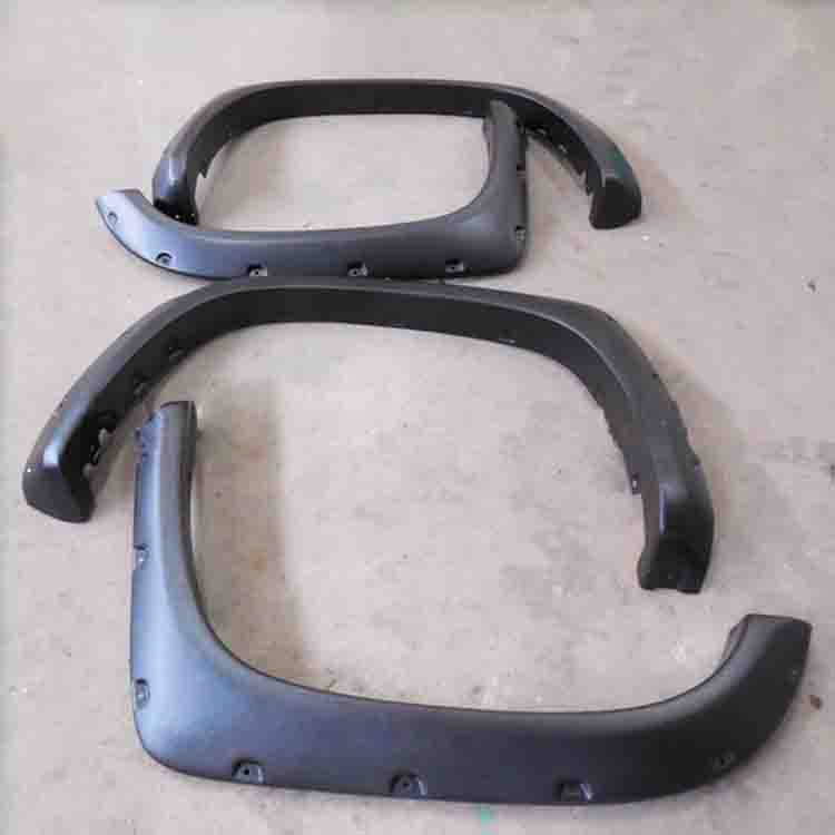 High Quality 4X4 Accessories Automotive Parts ABS Black Extended Fender Flares for Tundra