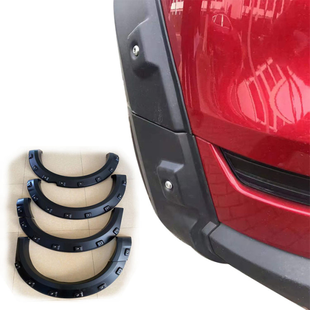 Factory New Arrival 4X4 Spare Parts ABS Modified Fenders with Rivet Paint Black Fender Flares for GM Poer 2019+