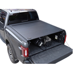 New Arrival Manual Push-Pull Tonneau Cover with Two Lock for Pickup Hilux Triton Ranger Truck Accessories